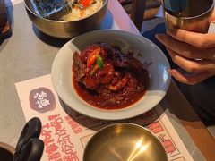 -草家酱蟹炭火烤肉店(珲春南路一店)