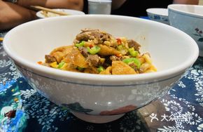 Braised Tofu with Shredded Pork