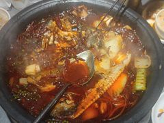 -探鱼·鲜青椒爽麻烤鱼(天一广场店)