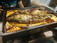 -探鱼·鲜青椒爽麻烤鱼(广州花都来又来店)