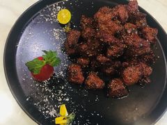 泡沫牛仔粒-烛影拾光观景餐厅·创意菜·摄影·小提琴(大唐不夜城店)