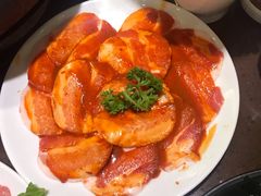 五花肉配生菜-合合大冷面(湖南店)