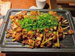 葱椒爆牛肉-绿茶餐厅(华联万柳店)