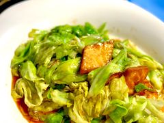 手撕包菜炒酥馕-清真·古丽花儿·新疆美食(滨江道店)