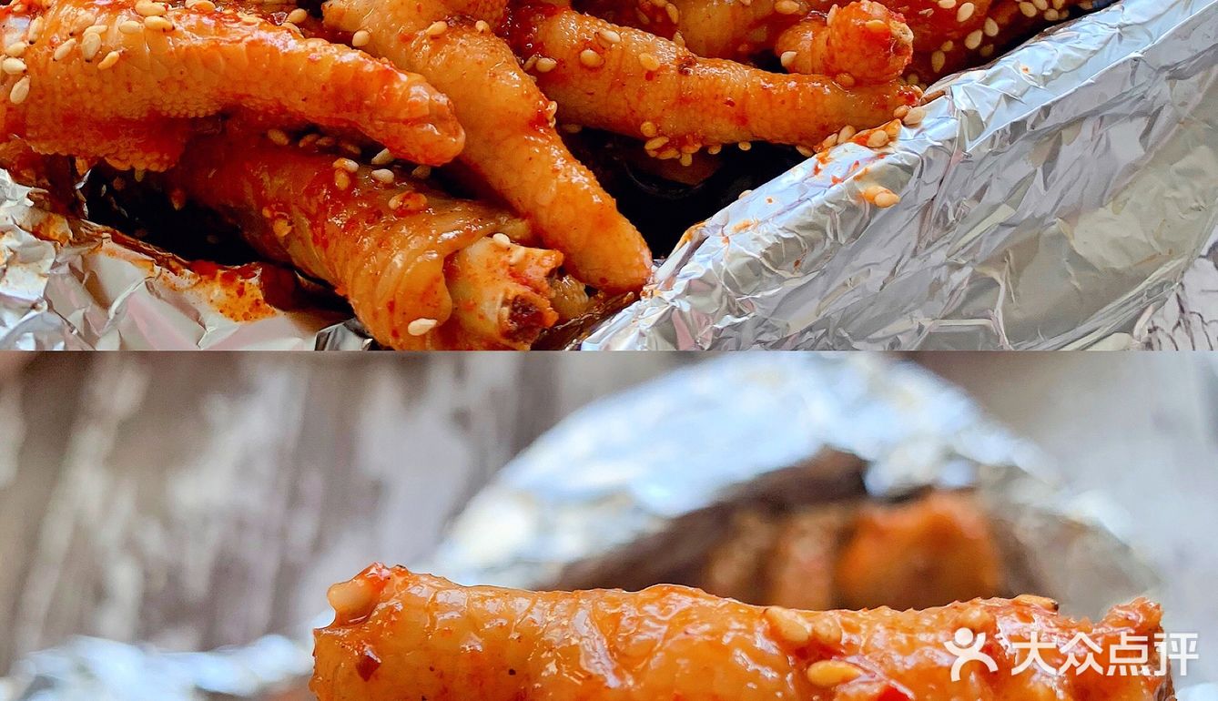 烤箱美食，烤香辣鸡爪，软糯Q弹，好吃。