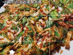 海鲜葱饼-韩阳王石板烤肉
