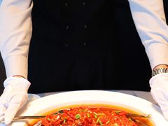坛香剁椒蒸水库鱼头-湘上湘(米其林餐厅-正大中心总店)