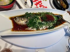 鲜露葱油蒸潮州翘嘴鱼-潮上潮(南中环店)