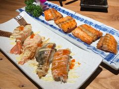 火炙寿司拼盘-和风食堂·日料·无界小火锅