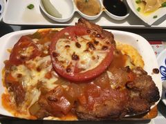 鲜茄西梅焗猪扒饭-翠华餐厅(湾仔店)