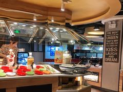 自助取餐区-比格比萨自助(西单明珠餐厅)
