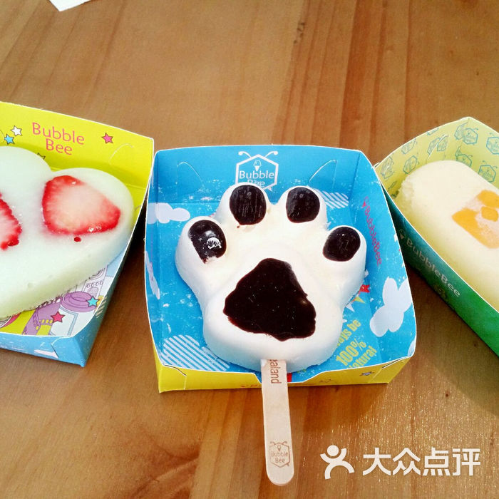 bubblebee手工棒冰图片-北京冰淇淋-大众点评网