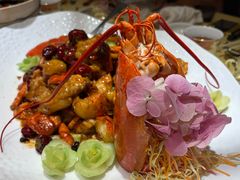 豆鼓辣椒炒小蓝龙虾-惠食佳(东风大公馆店)