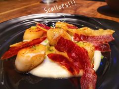 椰菜花泥扇贝Scallops-Hurricane's Grill 飓风牛排