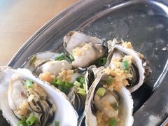 蒜蓉蒸生蚝-七鲜渔港美食餐厅(巽寮湾海景店)