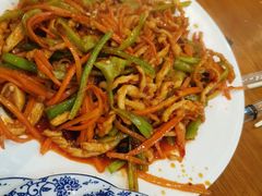 鱼香鸡丝-聚发号清真菜馆