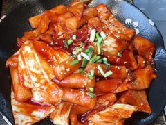 鱼饼炒年糕-泰好吃芝士年糕火锅(独墅湖店)