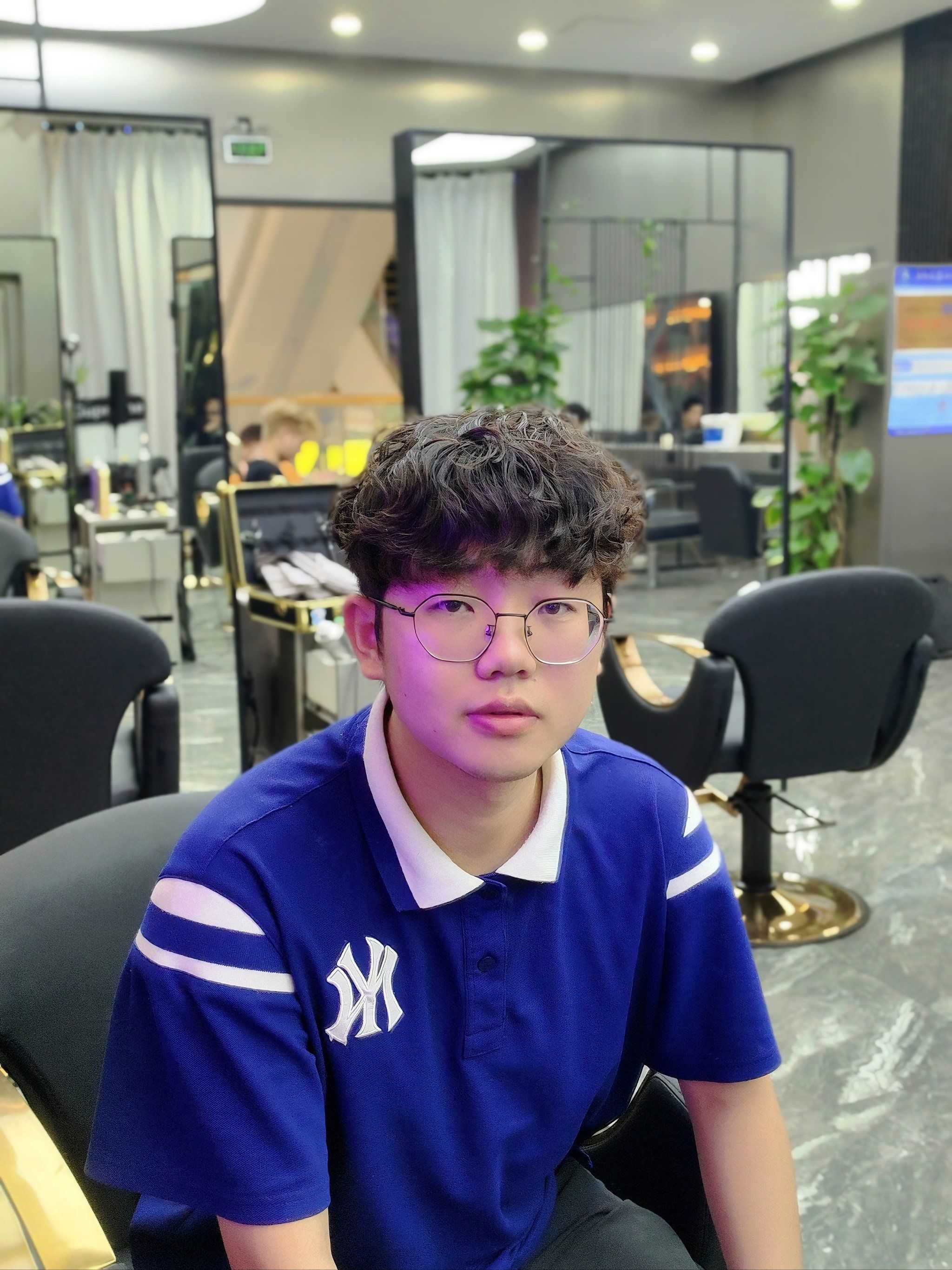 氛围羊毛卷#男士发型 #男士羊毛卷 #男