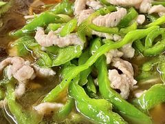 青椒肉丝面-大时代美食面馆