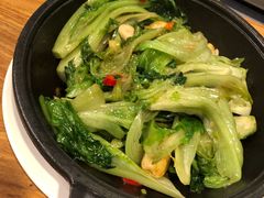 虾酱生菜心-新澳港式茶餐厅(余姚路店)