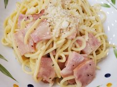 奶油培根意麵-萨莉亚意式餐厅(南京环亚凯瑟琳广场店)