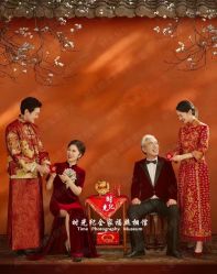 -时光纪亲子全家福照相馆(静安店母女写真父母纪念照)