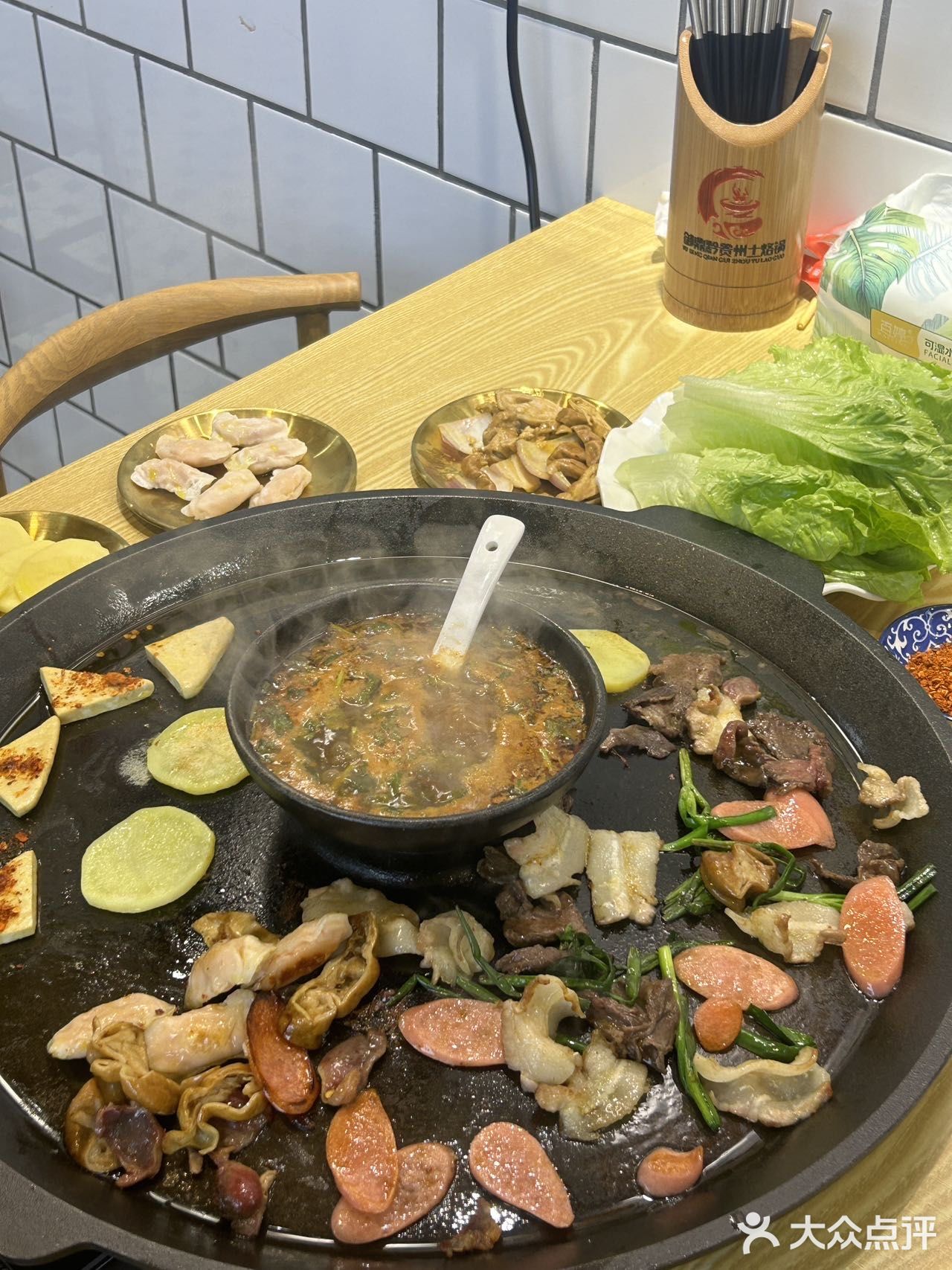 泉州首家!!贵州烙锅烤肉!!好好吃…