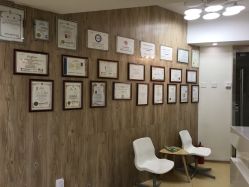 点击看大图 获奖展示墙-MIAOLAB·韩国淼美颜皮肤管理
