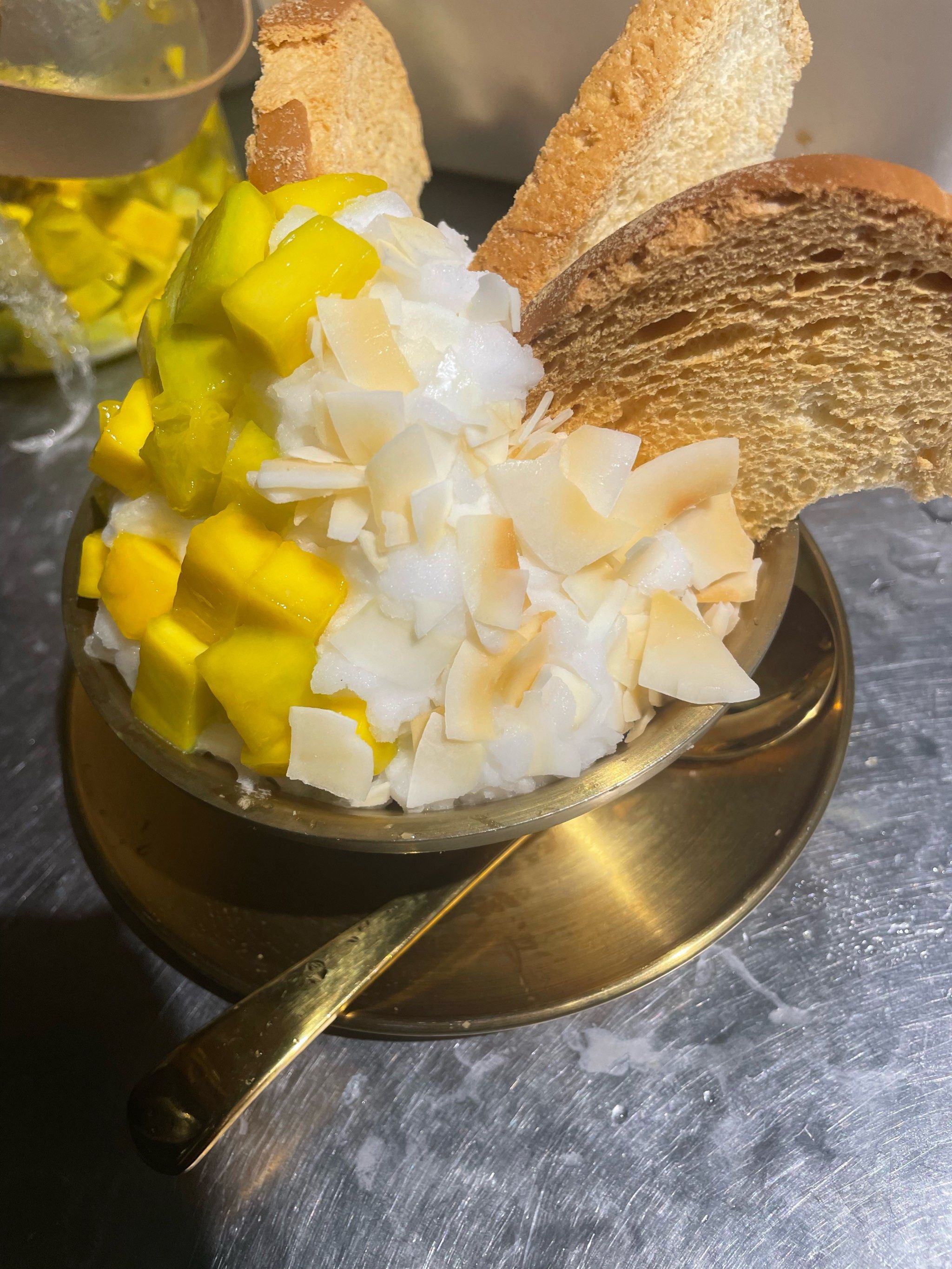 香水椰子冰沙听起来真是诱人!