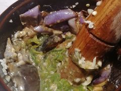 皮蛋青椒擂茄子-费大厨辣椒炒肉(黄兴中心广场店)