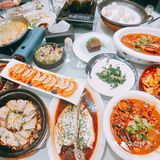 超值的海鲜全鱼宴