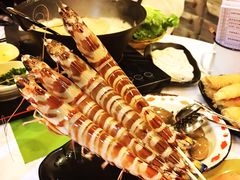 -鲜入围煮花胶鸡海鲜火锅