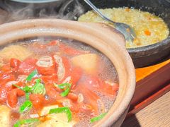 豆腐肥肠煲-蜜桃餐厅·伴山(湖滨商业街店)