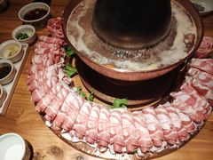 网红羊围脖-额尔敦传统涮火锅·烧烤(鑫源山庄店)