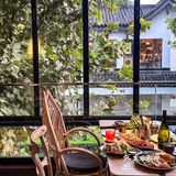 在苏州！仿身在花园吃饭氛围感餐厅🍴