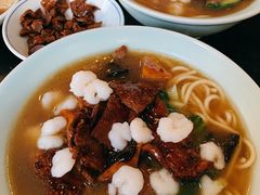 虾猪肝面-奎元馆.百年奎元.非遗传承(西湖边的解放路店)