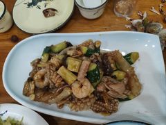 爆炒海三鲜-一宝菜馆(潍坊总店)
