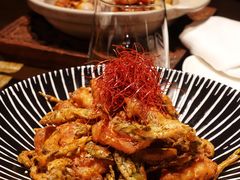 脆炸香椿芽深海银鳕鱼-环球港凯悦 · 享悦中餐厅