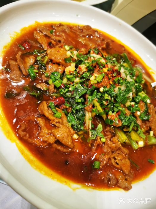 眉州东坡(博雅店)香辣水煮牛肉图片