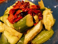 捞汁炝黄瓜-望乡楼上海菜(日月光店)