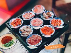 特色内脏九宫格拼盘-王歘歘·chuǎ火锅(五道营店)
