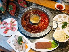 火锅-杨肥肠火锅大排档(火车站花园店)