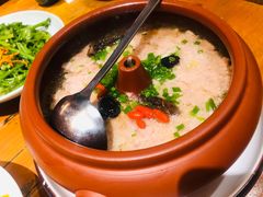 汽锅菌子肉饼-老滇山寨•云南特色菜•地方菜•民族风情歌舞表演(金碧店)