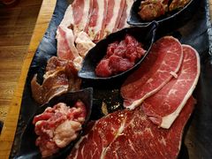 肉类拼盘-金刚山黑牛炭火自助烤肉(西大望路店)