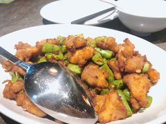 榄菜四季豆炒鸡脆骨-汤城小厨•粤菜•靓汤(苏州街店)