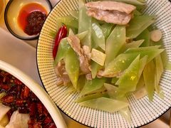 莴笋小炒肉-龙门阵茶屋川菜馆(武康路店)