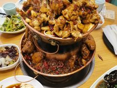 -超越炭火牛蛙火锅鸡(河东店)
