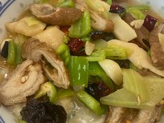 烧大肠煮馍（普通）-老西安韩记三鲜煮馍(四府街店)