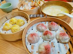 并蒂花开双喜虾饺包-苏小柳点心·手作小笼包(新街口分院店)