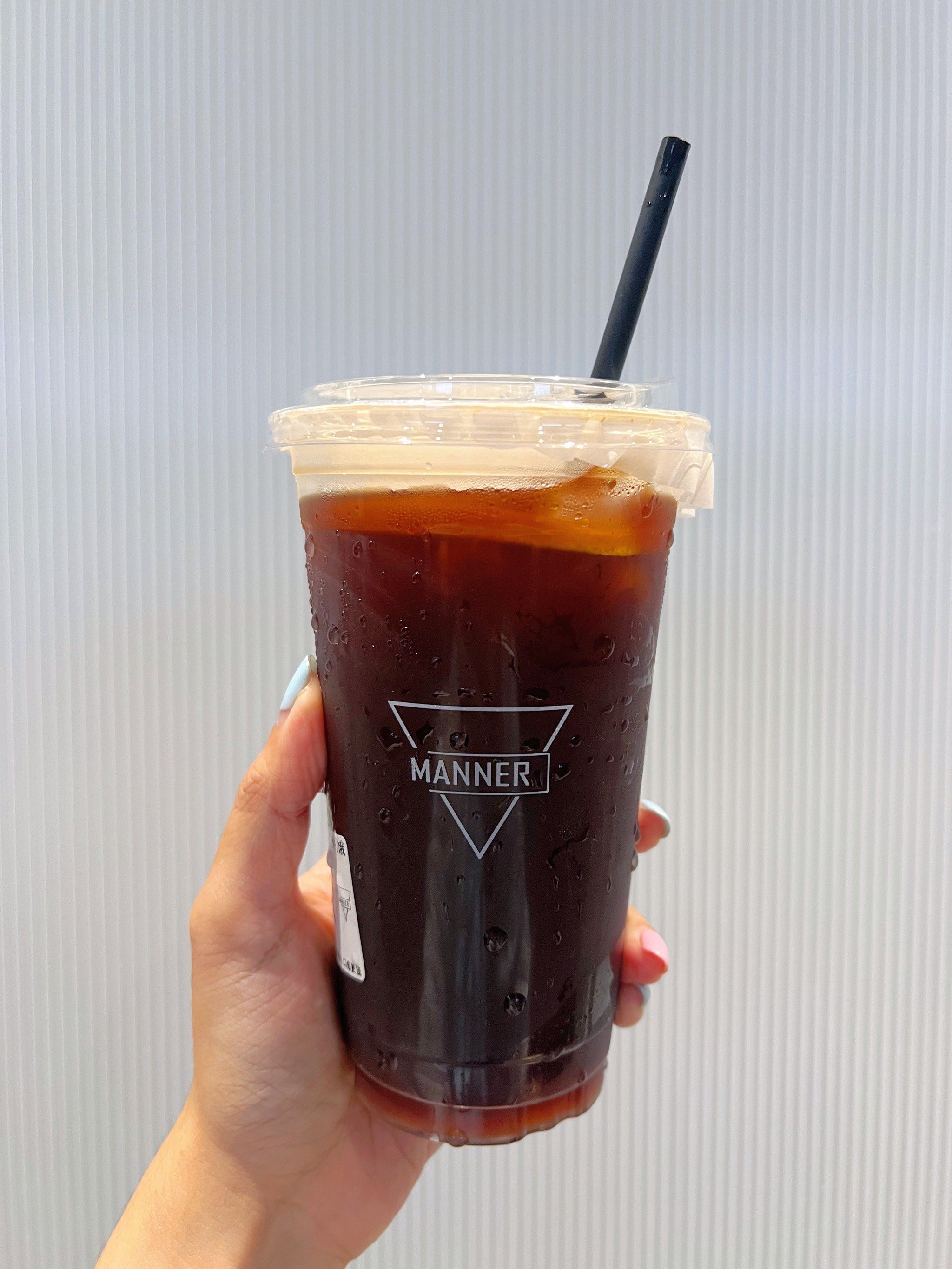 manner的冰葡美式🍇用瑞幸鲜萃咖啡液荔枝石榴风味自制拿铁☕️